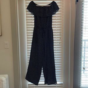 Black Polka Dot Jumpsuit